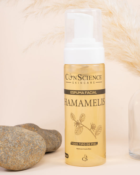 Espuma Facial de Hamamelis