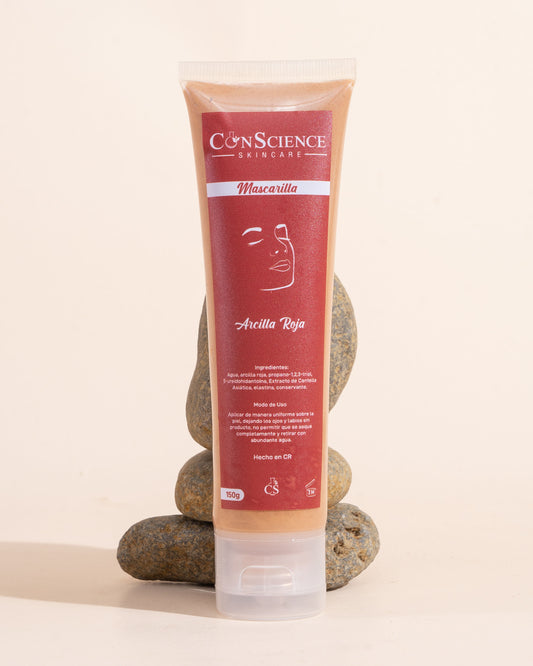 Mascarilla Facial de Arcilla Roja