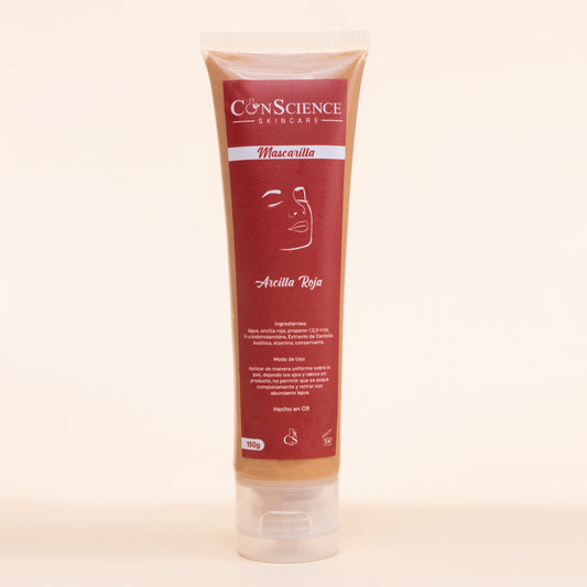 Mascarilla Facial de Arcilla Roja