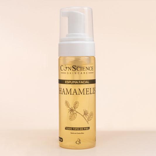 Espuma Facial de Hamamelis